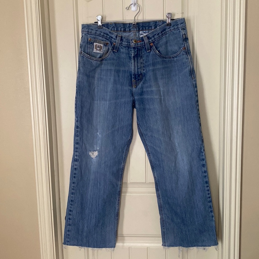 ‼️BOGO‼️ second item 60% off. Mens wide leg cropped jeans size 34
